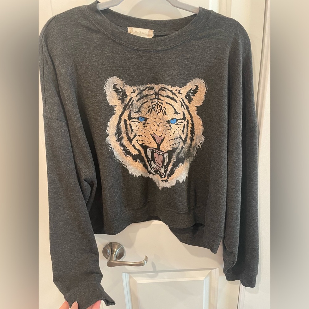 Altar'd State Charcoal Sweatshirt